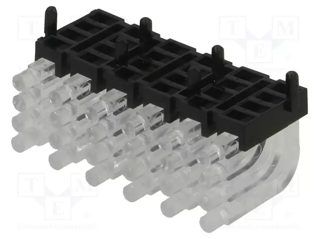 LED-VALOKUIDUT - Ø2MM - MOD.MÄÄRÄ: 24 - PYÖREÄ - ETUOSA: KUPERA - LED valojohtimet - 1296.1064 - 1