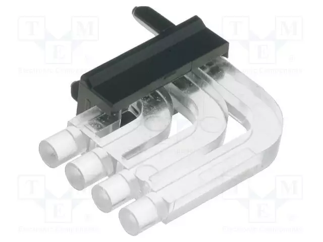 LED-VALOKUIDUT - Ø2MM - MOD.MÄÄRÄ: 4 - PYÖREÄ - ETUOSA: KUPERA - LED valojohtimet - 1296.1004 - 1