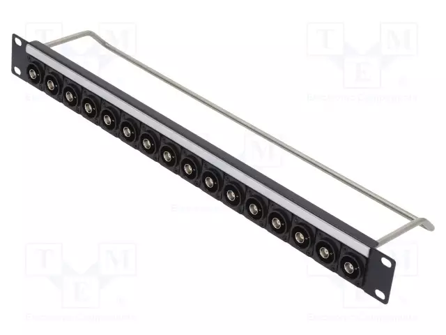 LIITIN - PATCH PANEL - BNC PISTORASIA,MOLEMMIN PUOLIN - 50OHM - FT - BNC liittimet - CP30184 - 1