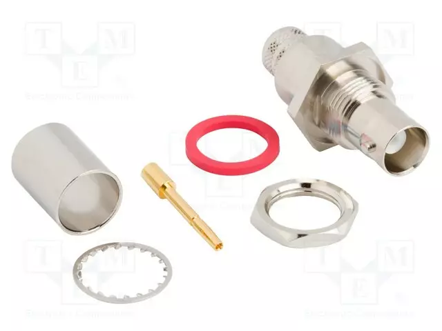 LIITIN: BNC - N LIITINAARAS - SUORA - 50OHM - PURISTUS - PTFE - BNC liittimet - 112604 - 1