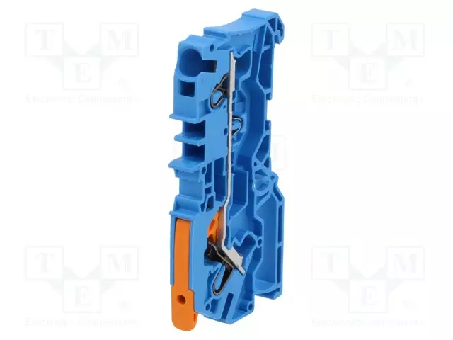 LIITIN: KISKO-2104 - 32A - 800V - PUSH-IN - SININEN - 0,5÷6MM2 - NAVAT: 1 - Kiskoliittimet - 2104-1204 - 1