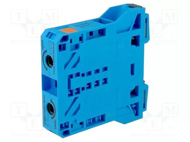 LIITIN: KISKO-285 - 150A - 1KV - JOUSIPURISTIN - SININEN - 10÷50MM2 - Kiskoliittimet - 285-154 - 1