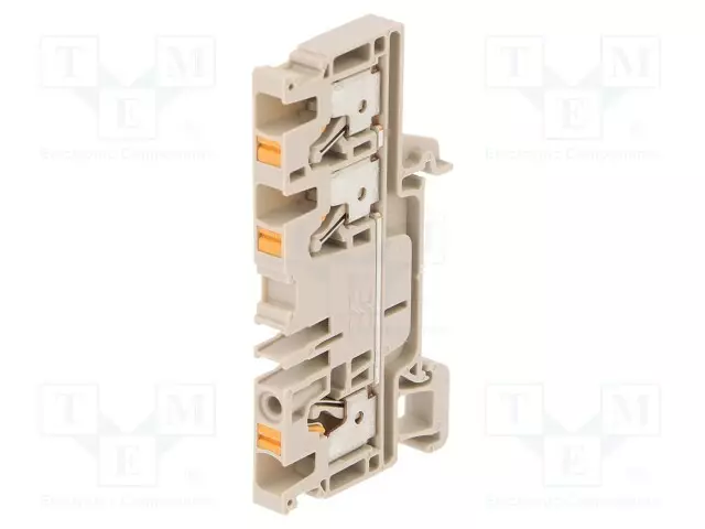 LIITIN: KISKO-32A - JOUSIPURISTIN - BEIGE - WEMID - 4MM2 - NAVAT: 1 - Kiskoliittimet - A3C4 - 1