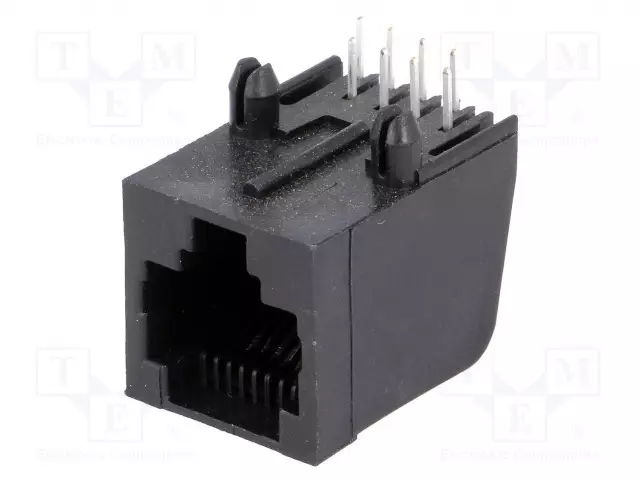 LIITIN: RJ45 - PISTORASIA - PIN: 8 - CAT: 3 - SUOJAAMATTOMAT - KULLATTU - RJ liittimet - 5520426-4 - 1