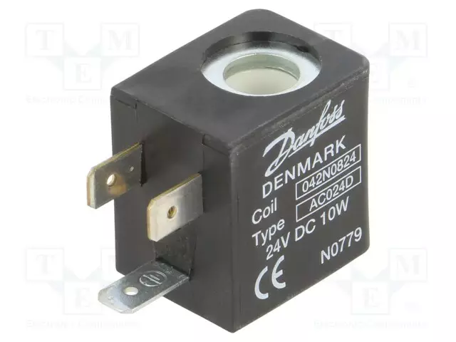 SÄHKÖVENTTIILIN KELA - 24VDC - IP00 - -40÷50°C - 10W - 9MM - Teollisuuskalusteet - 042N0824 - 1