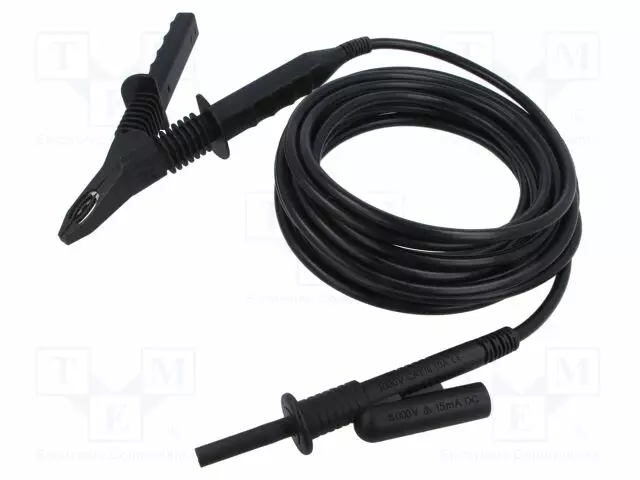 MITTAUSJOHTO - UZNAM: 5KV - PIT: 8M - MUSTA - HAUENLEUKA - Mittausjohdot - CA-P01295514 - 1