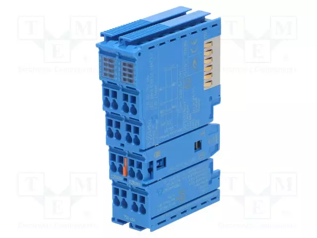 AUTOMATION MODULE: ANALOG INPUT - IN: 2 - 24X100X67.8MM - IP20 - 24VDC - PLC ajurit - 750-484 - 1