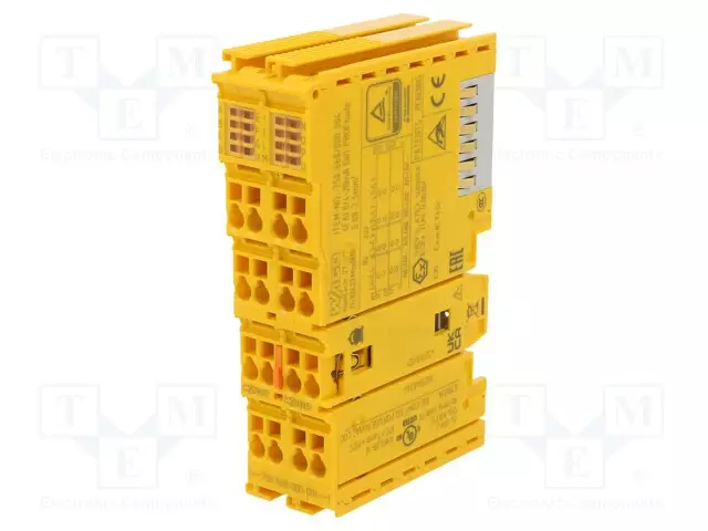 AUTOMATION MODULE: ANALOG INPUT - OUT: 4 - IN: 4 - 24X100X67.8MM - IP20 - PLC ajurit - 750-668000-004 - 1