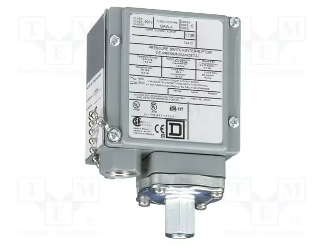 AUTOMATION MODULE: PRESSURE SWITCH - RELATIVE PRESSURE - 9012 - Pressostaatit - 9012GAW4 - 1