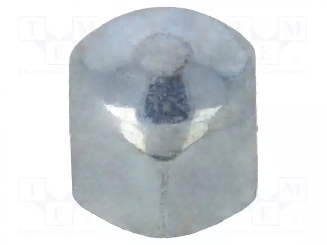 MUTTERI - KUUSIKULMA- M8 - 1,25 - TERÄS 6 - PÄÄLLYSTE: SINKKI - 13MM - Mutterit - B8BN154 - 1