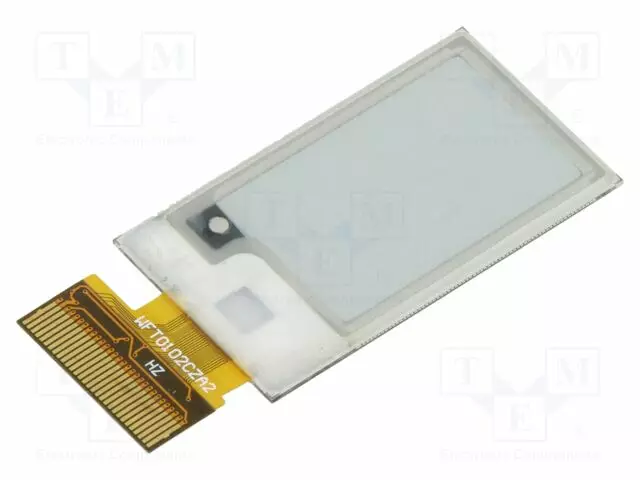 NÄYTTÖ: E-PAPERI - 1,02" - 128X80 - NÄYTÖN ULKOMITAT: 21,76X14MM - E-paperi - WSH-17574 - 1