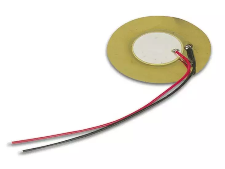 PIEZO 30VAC 0,5-20Hz 75dB Ø50mm JOHTIMILLA - Piezoelementit - TV4 - 1
