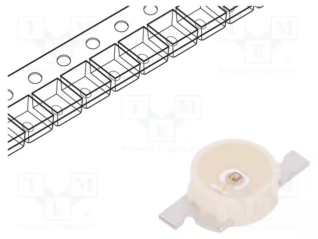 LED - ORANSSI - SMD - 480÷950MLM - 140÷355MCD - 1,85÷2,35VDC - Ø2,1MM - Pintaliitos LED - LO-P476-R2T1-24 - 1