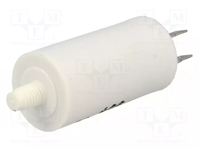 POLYPROPYLEENIKONDENSAATTORI - MOOTTOREIHIN, TYÖHÖN - 5UF - ±5% - Moottorikondensaattorit - 4.16.10.08.64 - 1