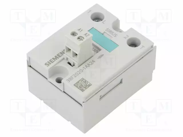 RELE: PUOLIJOHDE - 110÷230VAC - 20A - 48÷460VAC - 3RF20 - IP20 - Puolijohdereleet - 3RF2020-1AA24 - 1