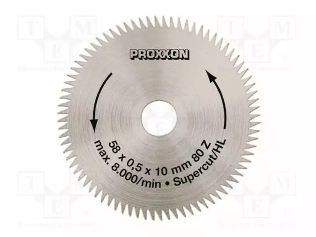 PYÖRÖSAHA - Ø: 58MM - VARSI: ASENNUSAUKKO - 10MM - Katkaisu- ja hiomalaikat - PR28014 - 1