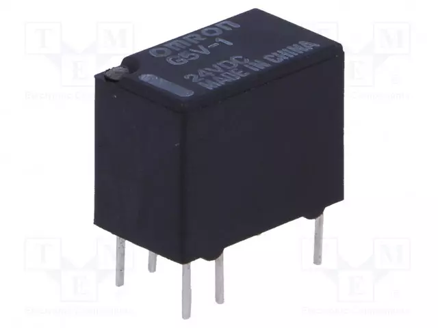 RELE - SPDT - UKELAN: 24VDC - IKOSKETINTEN MAX: 1A - Pienoisreleet - G5V1-24 - 1