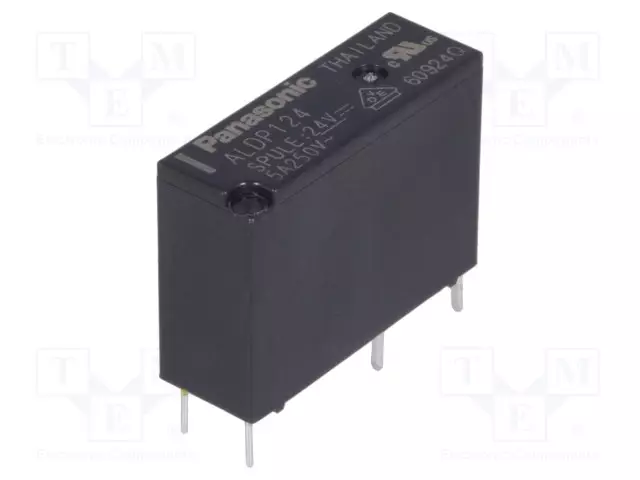 RELE - SPST-NO - UKELAN: 24VDC - 5A/277VAC - LD-P - Pienoisreleet - ALDP124 - 1