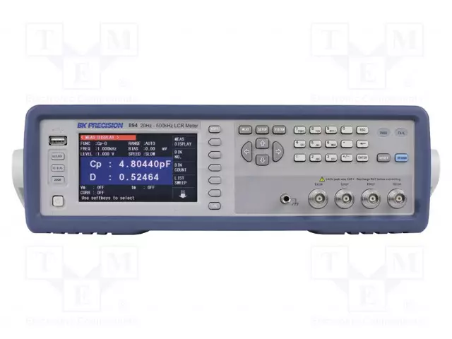 RLC SILTA - LCD TFT 4,3"OHM÷100MOHM - 0,01PF÷100MF - 0,05% - 5KG - LCR Mittarit - BK894 - 1