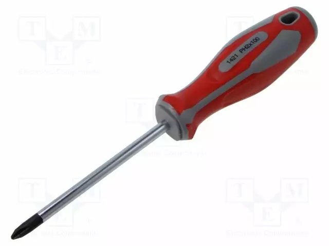 SCREWDRIVER: STANDARD - PHILLIPS - PH2 - 100MM - Ruuvimeisselit ja sarjat - KT-14210204 - 1