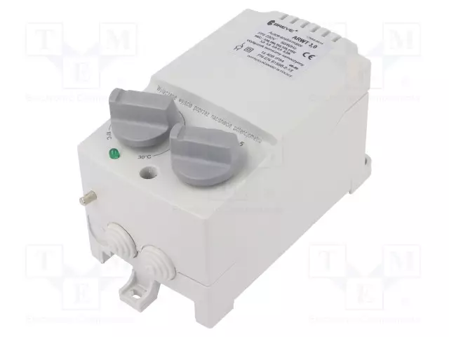 SÄÄDIN - NOPEUS - 230VAC - RAPPAUKSEN PÄÄLLE - 400W - 2,2A - 90X173X89MM - AC moottoreiden ohjaimet - ARWT-3.01-IP54 - 1
