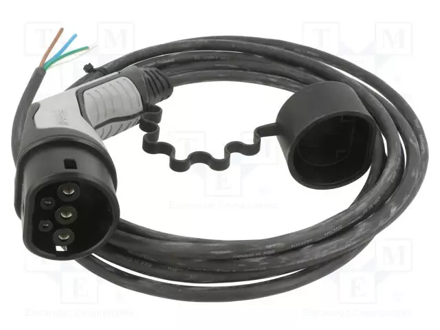 EMOBILITY: CABLE - 1X0.5MM2,3X2.5MM2 - 250VAC - 5KW - IP44 - 5M - 20A - Sähköauton latauskaapelit - 1627354 - 1