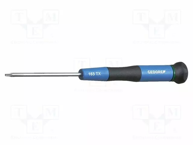 SCREWDRIVER: PRECISION - TORX® - T7 - BLADE LENGTH: 60MM - Ruuvimeisselit ja sarjat - GEDORE-1845144 - 1