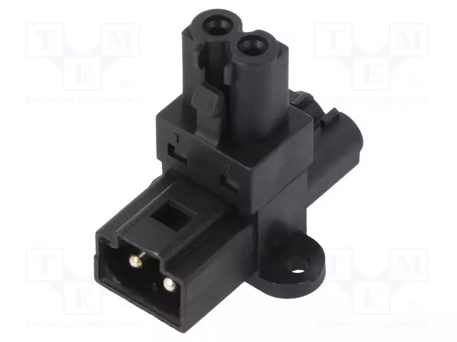 SOVITUS: T-SOVITIN - UROS,NAARAS X2 - EPN2 - 16A - 250VAC - PIN: 2 - AC liittimet ja rungot - EPT004 - 1