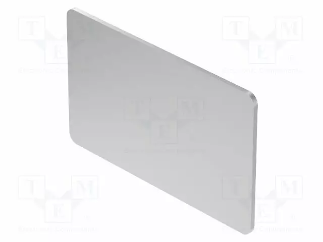 TIEDOTUSETIKETTI - OPTOHIT - 18X35MM - ALUMIINI - Taulukytkimien lisävarusteet - 704.968.4 - 1