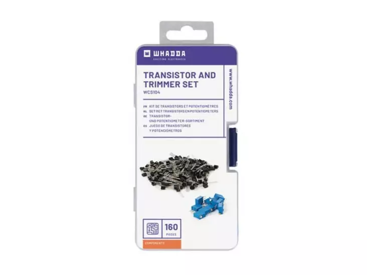 TRANSISTORI JA TRIMMERISARJA - Komponenttisarjat - WCS104 - 1