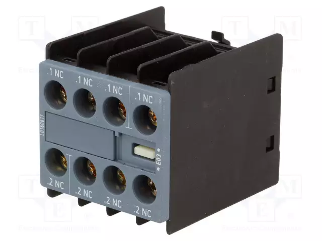 TUKI-KOSKETTIMET - KOKO: S0,S00,S2 - RUUVIPURISTIMET - ETUPUOLI- - Kontaktorit - lisätarvikkeet - 3RH2911-1FA04 - 1