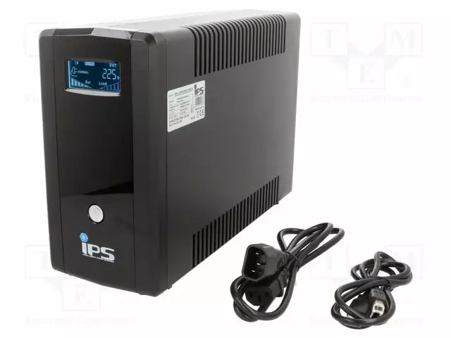 UPS VIRTALÄHDE - 720W - 1,2KVA - 230V - IEC C13 X4,USB B-PISTORASIA - UPS ja tietokeneen virtalähteet - TM-LI-PRO-1200-L4 - 1