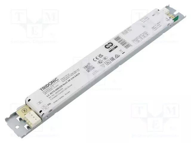 VIRTALÄHDE: IMPULSSI - LED - 40W - 45÷220VDC - 75÷400MA - 198÷264VAC - LED teholähteet - 28005034 - 1