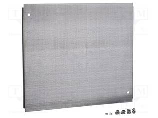 KAAPELEIDEN LÄPIVIENTILEVY - GALVANISOITU TERÄS - W: 416MM - Koteloiden lisätarvikkeet - NSYEC65 - 1