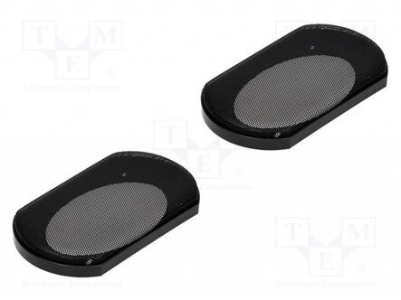 KAIUTINRITILÄ - 95X155MM - 2KPL - Autokaiutinritilät ja soitinkotelot - MASK95X155 - 1