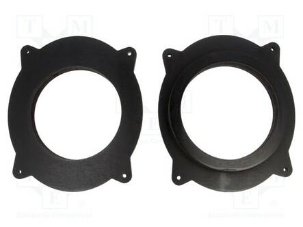 KAIUTTIMEN KOROKERENGAS - MDF - 165MM - LEXUS - KYLLÄSTETTY - 2KPL - Kaiuttimen MDF soviterenkaat  - D.MDF.LEXUS05 - 1