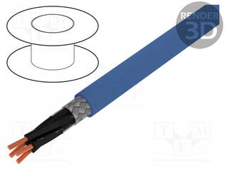 KYTKENTÄJOHTO - ÖLFLEX® EB CY - 12X1,5MM2 - SUOJATTU,TINATTU KUPARIPUNOS - Suojatut moninapakaapelit - OL-EB-CY-12X1.5 - 1