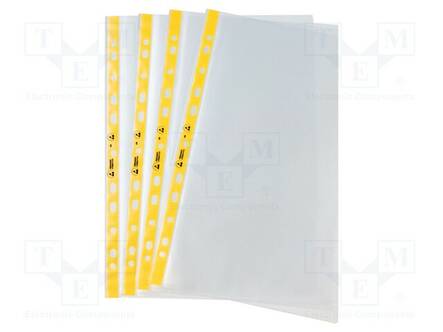 ESD - A4 - POLYPROPYLEENI - KÄYTTÖ: ASIAPAPEREIDEN SÄILYTTÄMISEEN - ESD toimistotarvikkeet - ERS-410930005 - 1