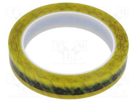 PAKKAUSTEIPPI - ESD - L: 65,8M - W: 18MM - PAKS.: 0,06MM - 10÷100GOHM - ESD teipit ja etiketit - SCS-242275 - 1