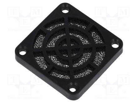 SUOJA - MUOVI - 40X40MM - TARRAIN,RUUVI - SUODATTIMEN KANSSA - 45PPI - Tuulettimien suojat - LFT40FI45 - 1