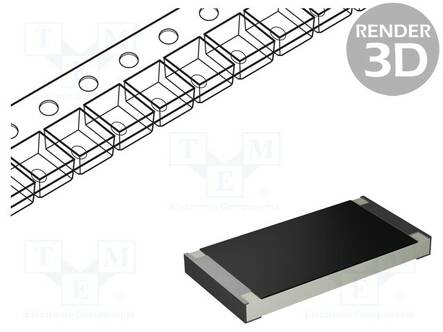 VASTUS: THICK FILM - SMD - 2512 - 120KOHM - 2W - ±5% - 300V - -55÷155°C - SMD vastukset - WF25P-120K-5 - 1