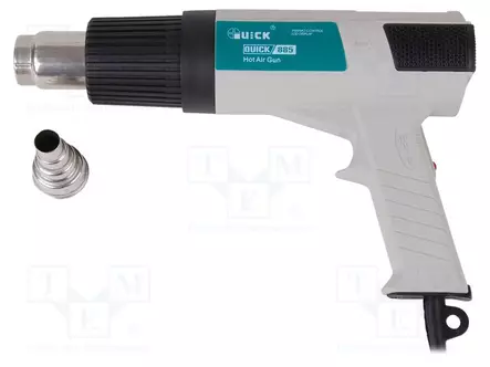 JUOTIN: KUUMAILMAKOLVI - THT-JUOTTO,THT JUOTTEENPOISTO - 50÷650°C - Kaasujuottimet, -polttimet ja -kärjet - QUICK-885 - 1