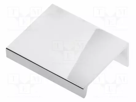 KAHVA - ALUMIINI - LUONNOLLINEN - H: 17,4MM - L: 50MM - W: 40MM - HEXI - Koteloiden lisätarvikkeet - GTV-UA-HEXI-05 - 1