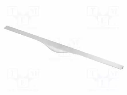 KAHVA - ALUMIINI - LUONNOLLINEN - H: 37MM - L: 496MM - W: 14MM - PICADO - Koteloiden lisätarvikkeet - GTV-UA-P-224-49605 - 1