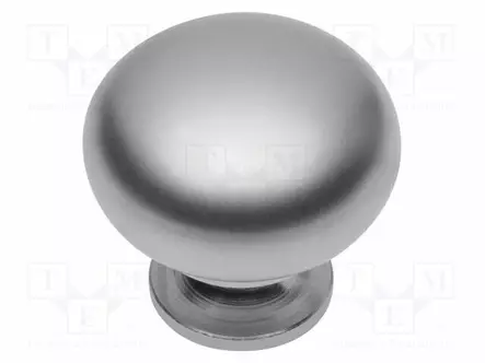 KNOB - Ø: 32.5MM - H: 30.5MM - STEEL - BERGAMO - PLATING: GALVANIZED - Sormiruuvit ja nupit - GTV-GS-BERGA-1-05 - 1