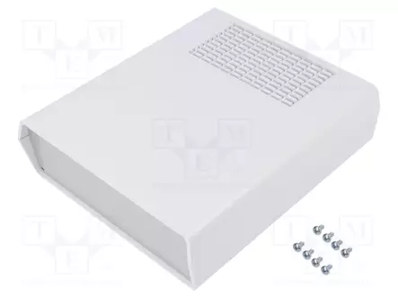 LAITEKOTELO - TUULETETTU,PIIRILEVYN ASENNUS OHJAUSKISKOIHIN - Paneelikotelot - AUS-12.5 - 1