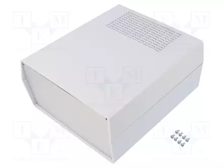 LAITEKOTELO - TUULETETTU,PIIRILEVYN ASENNUS OHJAUSKISKOIHIN - Paneelikotelot - AUS-23.5 - 1