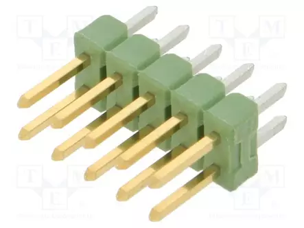 PIIKKIRIMALIITIN - PIN-LIITIN - UROS - PIN: 10 - THT - AMPMODU MOD II - SUORA - Piikkirimaliittimet - 826656-5 - 1