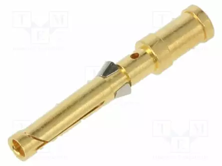 NAARASKONTAKTI - CD - KUPARISEOS - KULLATTU - 1,5MM2 - 16AWG - PURISTUS - ILME liittimet - CDFD1.5 - 1