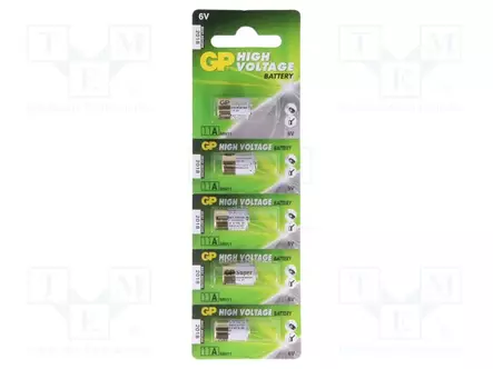 PARISTO: ALKALIPARISTO - A11 - 6V - 38MAH - EI-UUDELLEENLADATTAVA - Alkaliparistot - BAT-11AMN11GP-B5 - 1